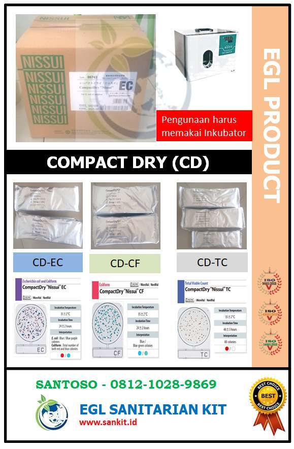 compact dry microbiology